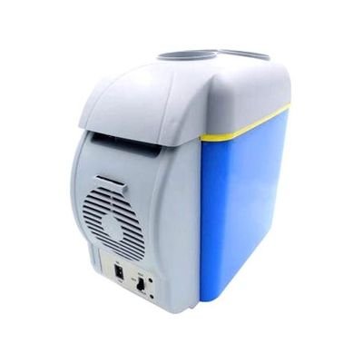 Portable Cooling And Warming Refrigerator 5546 Grey/Blue - Image 2