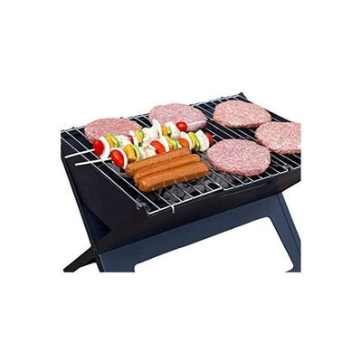 Portable BBQ Grill Black 45x30 Cm - Image 4