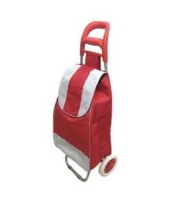 Alternative view of Portable Foldable Trolley Bag Red 10 Cm