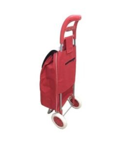 Portable Foldable Trolley Bag Red 10 Cm