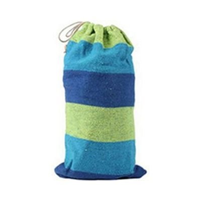 Single Thick Canvas Hammock Blue/Green