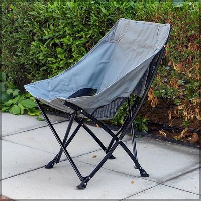 Portable Folding Camping Chair With storage pocket Picnic Chair For Beach Pool Side Fishing Chair BBQ Beach Chair - Image 2