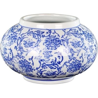 Ceramic Vases for Flower Arrangements and Other Decorations | Modern Ceramic Vases for Home Decor (blue4) - Image 4