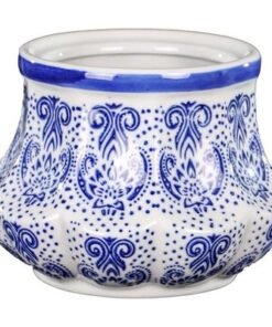Alternative view of Ceramic Vases for Flower Arrangements and Other Decorations | Modern Ceramic Vases for Home Decor (blue)