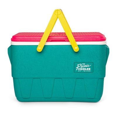 Igloo-Retro Jade 25 Qt Lunch Picnic Basket Cooler - Image 5
