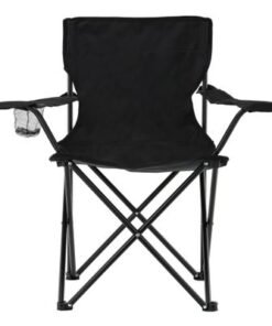 Alternative view of Royalford RF9510 Camping Chair with Carrying Bag Foldable (51x51x90cm)- Compact Folding Camping Chair, Heavy Duty Frame | Cup Holder, Storage Pocket | Shoulder Travel Bag, Outdoor, Beach with 265 lbs Capacity