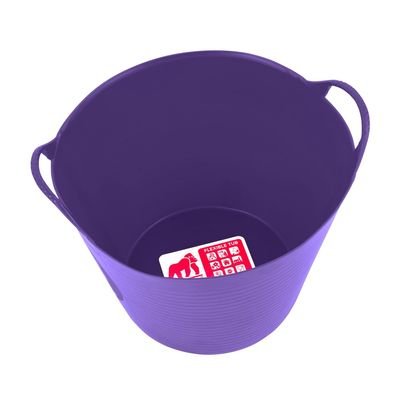 Red Gorilla - Tubs & Recycled Black Tubs - Medium 26L Purple - Image 3