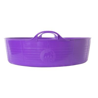Red Gorilla - Gorilla Tubs & Recycled Black Tubs - Large Shallow 35L- Purple - Image 3
