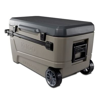 Igloo-Sportsman Sunset Glide 110 Cooler Box - Sandstone / Carbonite - Image 5