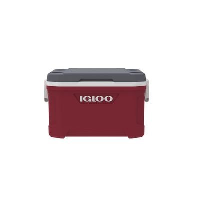 Igloo-Latitude 52 Cooler Box - Industrial Red /Meteorite - Image 2