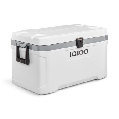 Igloo-Latitude Marine Ultra 70 Cooler Box - White / Moonscape Gray - Image 5