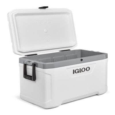 Igloo-Latitude Marine Ultra 70 Cooler Box - White / Moonscape Gray