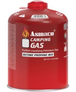 Asmaco Camping Gas Butane Portable Propane Mix - 450G - Set of 01