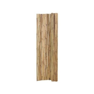 Egardenkart® Natural Rolled Bamboo Fence Thick Natural Privacy Fence (Beige, 250x100cm) - Image 2