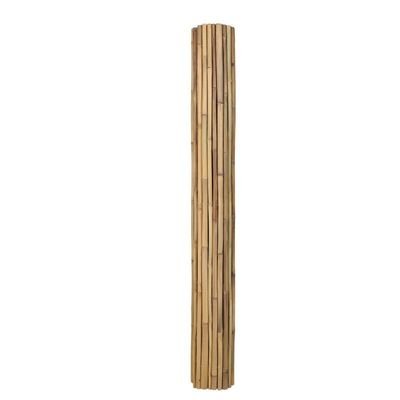 Egardenkart® Natural Rolled Bamboo Fence Thick Natural Privacy Fence (Beige, 250x100cm) - Image 3