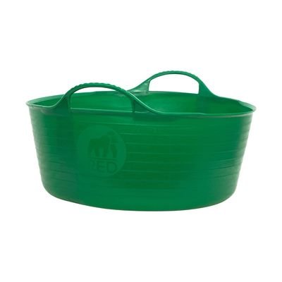 Red Gorilla - Gorilla Tubs & Recycled Black Tubs - Small Shallow 15L -Green - Image 2