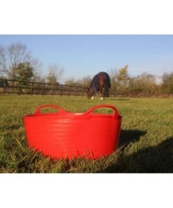 Alternative view of Red  Gorilla - Gorilla Tubs & Recycled Black Tubs - Small Shallow 15L -Red