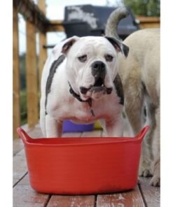 Red Gorilla - Gorilla Tubs & Recycled Black Tubs - Small Shallow 15L -Red