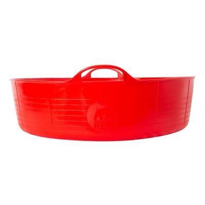 Red Gorilla - Tubs & Recycled Black Tubs - Large Shallow 35L Red - Image 2