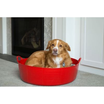 Red Gorilla - Tubs & Recycled Black Tubs - Large Shallow 35L Red - Image 4