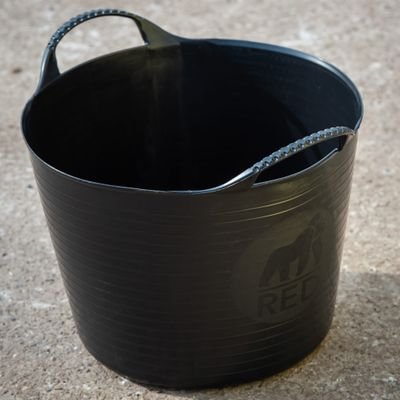 Red Gorilla - Tubs & Recycled Black Tubs - Large 38L Black