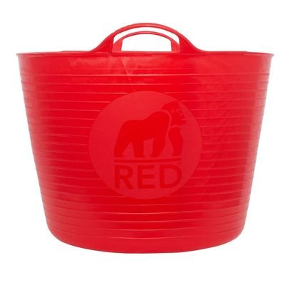 Red Gorilla - Tubs & Recycled Black Tubs - Large 38L Red - Image 3