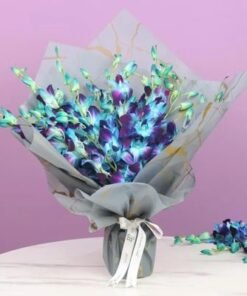 Twilight 15 Blue Orchid Bouquet