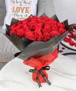 With Love 51 Red Roses Bouquet