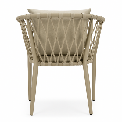 Suzx Modern Outdoor Lounge Armchair Weather-Resistant Patio Sofa - Image 5