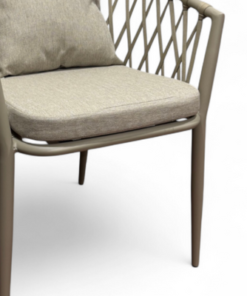 Suzx Modern Outdoor Lounge Armchair Weather-Resistant Patio Sofa