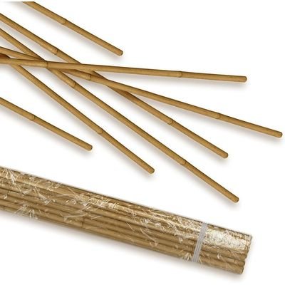 Bamboo Sticks for Plants - 90 Cm, 10 Pcs | Garden Sticks for Strong Support | Long Plant sticks for Plant Support Stakes (Slim, 10pcs, 90cm) - Image 2