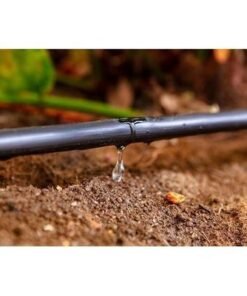 Garden Irrigation Pipe - 10 Meter | 15mm, Irrigation Hose for Garden Irrigation System | Polyethylene Garden Hose Pipe Kit with Connectors | Efficient Water Hose for Garden (10 Meters)