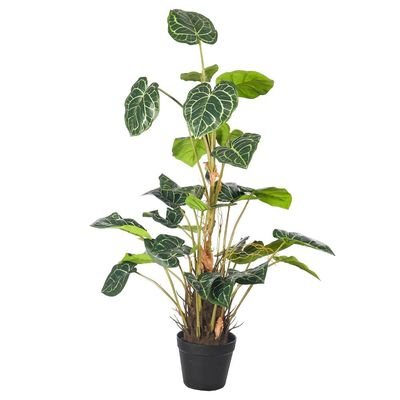 Monstera Faux Plant, Nearly Natural Artificial Plants with Pots & Green Leaves, Waterproof, Fade-Resistant Fake Plants, Pet-Friendly & Maintenance-Free Fake Tree for Home Event Decor (SG) - Image 3