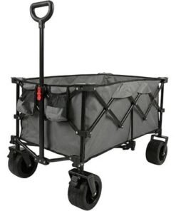 Alternative view of Egardenkart Foldable Wagon Trolley Cart - 150 KGS | Heavy-duty Trolley for Shopping, Camping, Beach, Picnic | Shopping Trolley with Adjustable Handle and 360° Wheels | Multipurpose Camping trolley