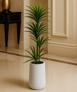 Alternative view of Artificial Dracaena Reflexa Plant 190cm Premium Tall Indoor Floor Plant for Home & Office Decor Realistic Green Leaves (Without Pot)