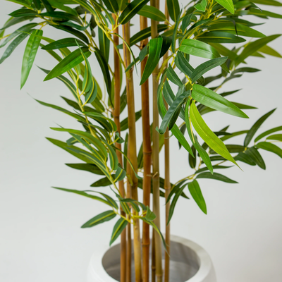 Luxury 210cm Artificial Bamboo Tree Tall Indoor Decorative Plant for Home & Office (Without Pot) - Image 5