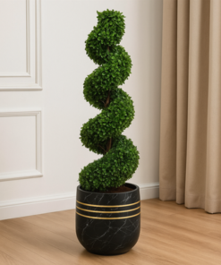 120cm Artificial Spiral Topiary Bonsai Tree Premium Indoor & Outdoor Home Décor Plant (Without Pot) - Image 3