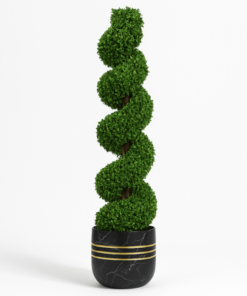 120cm Artificial Spiral Topiary Bonsai Tree Premium Indoor & Outdoor Home Décor Plant (Without Pot) - Image 4