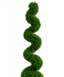 120cm Artificial Spiral Topiary Bonsai Tree Premium Indoor & Outdoor Home Décor Plant (Without Pot) - Image 5