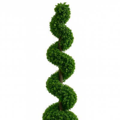 120cm Artificial Spiral Topiary Bonsai Tree Premium Indoor & Outdoor Home Décor Plant (Without Pot) - Image 5