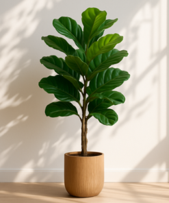 160cm Artificial Fiddle Leaf Fig Plant Premium Indoor Decor (Without Pot) - Image 4