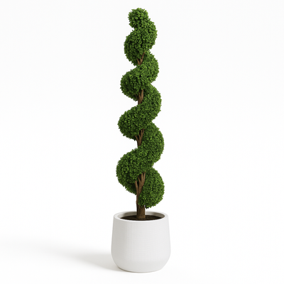 180cm Artificial Spiral Topiary Bonsai Tree Premium Indoor & Outdoor Home Décor Plant (Without Pot) - Image 4