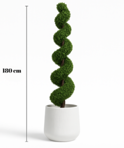 180cm Artificial Spiral Topiary Bonsai Tree Premium Indoor & Outdoor Home Décor Plant (Without Pot)