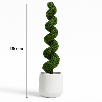 180cm Artificial Spiral Topiary Bonsai Tree Premium Indoor & Outdoor Home Décor Plant (Without Pot)