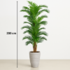 200cm Artificial Areca Palm Tree Luxury Indoor Home & Office Décor Plant (Without Pot)