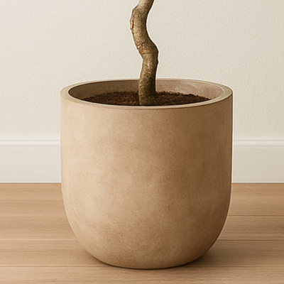 Textured Ceramic Planter Pot Premium Indoor & Outdoor Décor (19x25cm) - Image 5