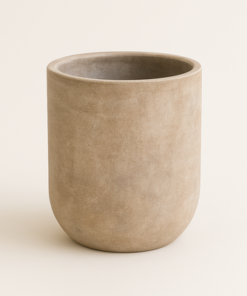 Alternative view of Textured Ceramic Planter Pot Premium Indoor & Outdoor Décor (19x25cm)