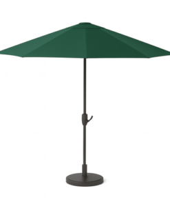 LuxeShade Green Outdoor Patio Round Umbrella with Waterproof Canopy & Steel Frame for Garden, Balcony & Poolside - Image 5