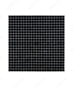 Azure Enchantment Series Black Crystal Glass Mosaic