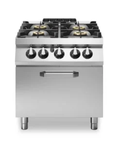 Gas Range Pressed Worktop – 4 Burners – Gas Oven